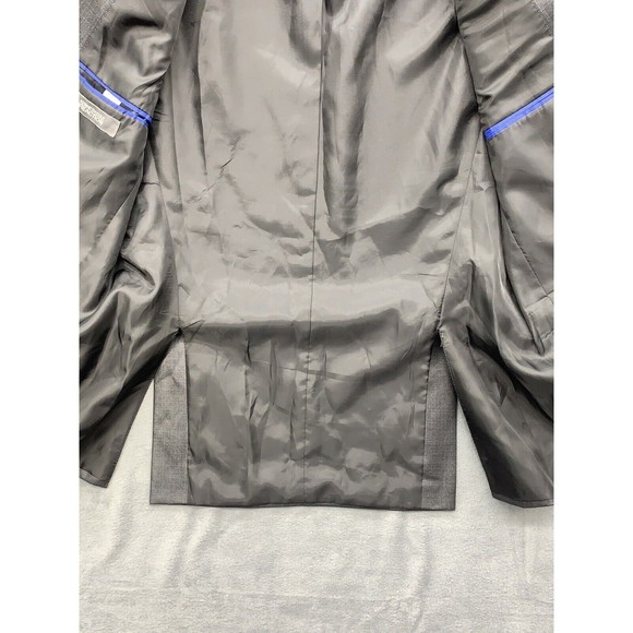 Kenneth Cole Reaction Sport Jacket Men’s Size 40R Gray Double Vented Blazer Coat - Picture 15 of 16